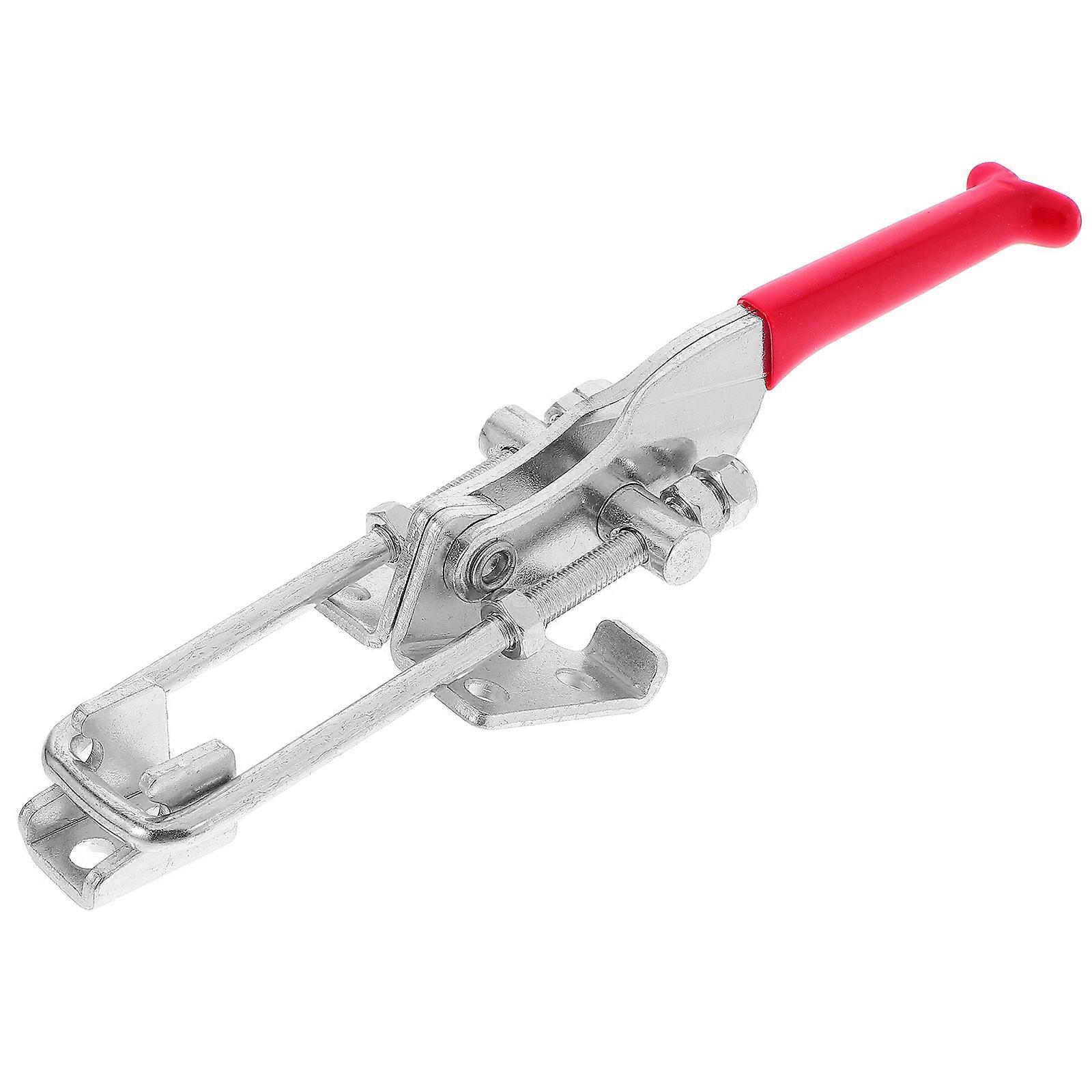 Raindrops Metal Toggle Latch Lock for RV Trailer Doors Adjustable Heavy Duty Latch for Secure Storage on Cabinets and Tool Boxes