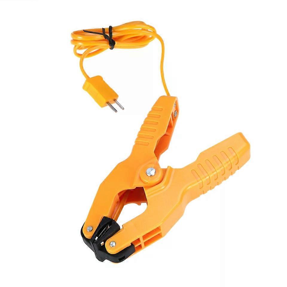 Clamp Thermometer, K-type Temperature Measurement with Clamp Clip