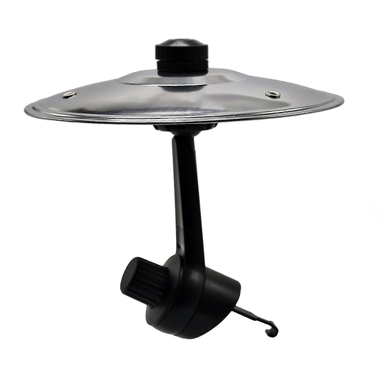 Car Cymbals Air Vent - Funny Drum Crash Cymbals for All Car Models, Silver Color, Durable Material, Easy Installation