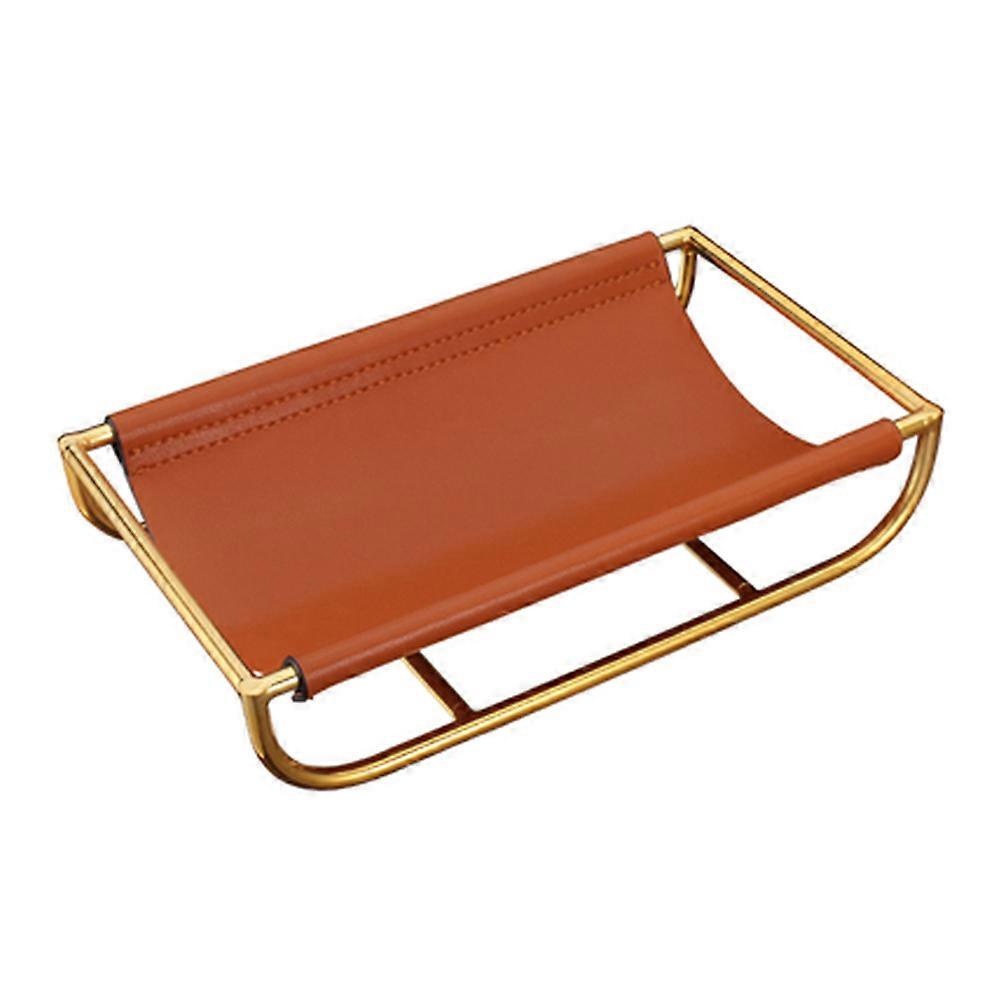 Entryway Key Storage Rack For Family Users 21.00X12.00X5.00CM Orange Simple And Generous Design 1Pack