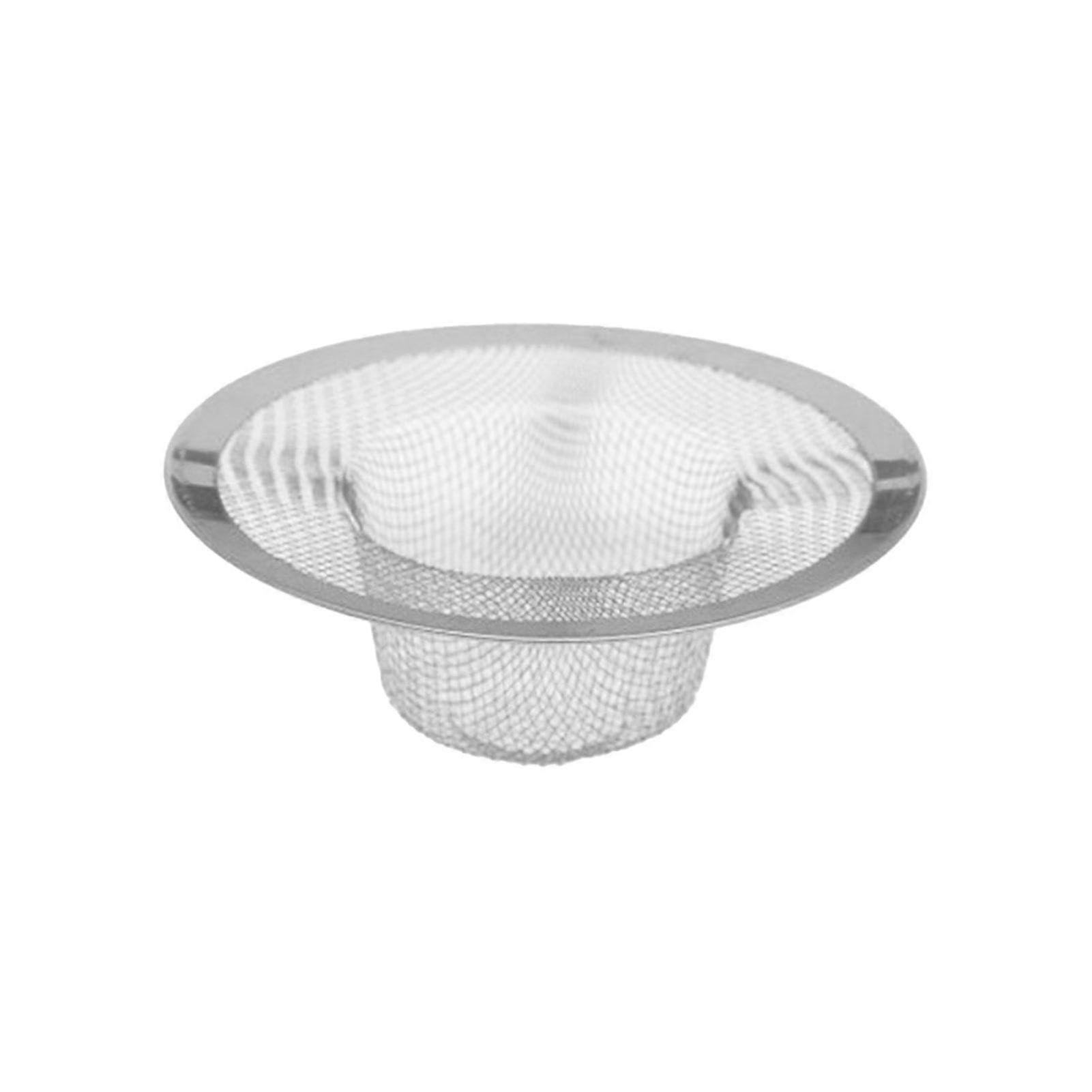 Filter for sink – Stainless steel mesh basket strainer to prevent clogging, rustresistant, 7cm