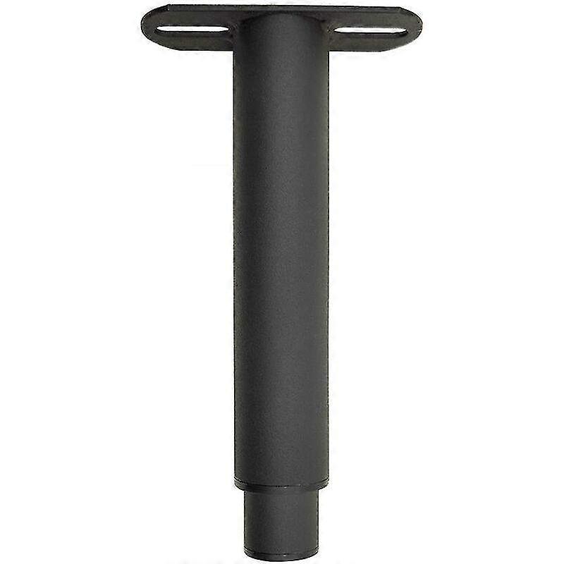 Set of 2 Adjustable T-Shaped Retractable Metal Bed Legs for Bed & Sofa - Height Adjustable from 17.8cm to 33cm