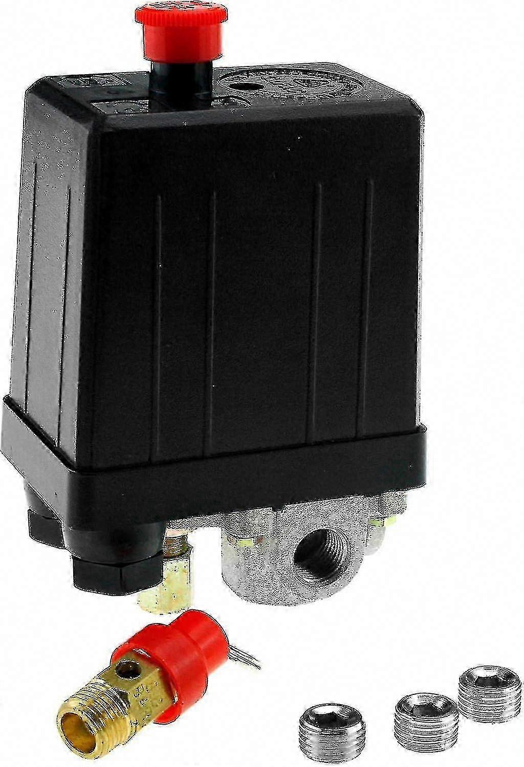 Einphasiger Luftkompressor Druckschalter 4 Ports 12bar