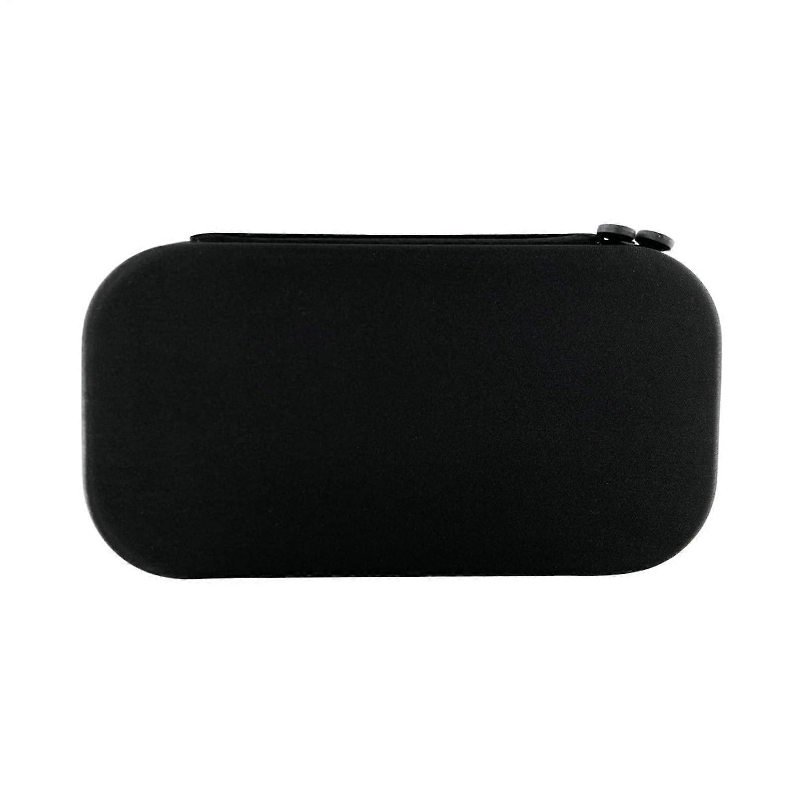 Stethoscope Storage Box 28X16.5X5 Cm Shockproof Travel Case EVA Material with Mesh Pockets Black Portable Organizer