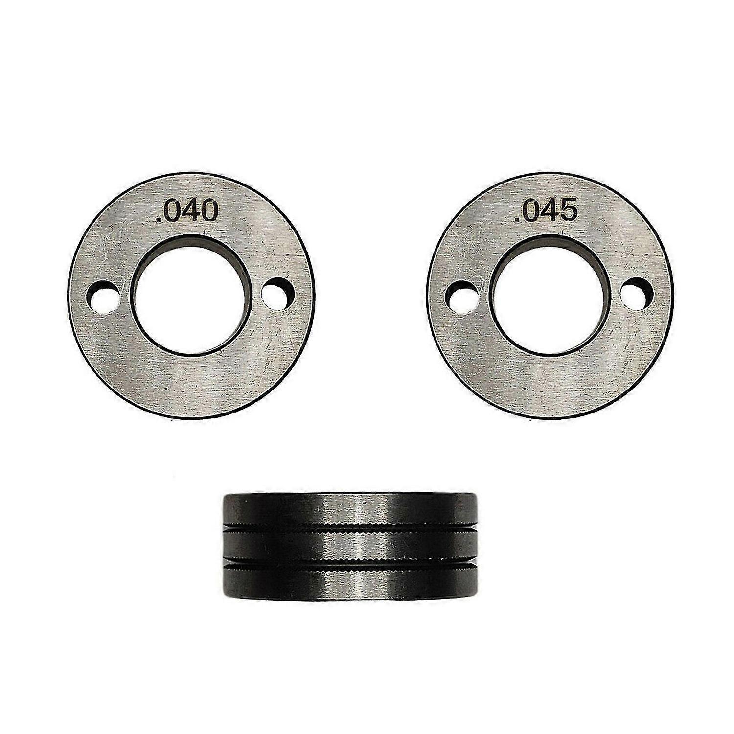 2 Pcs Drive Roll .023 .030 .035 . Knurled V U Groove Feed for ESAB- Mig Welder
