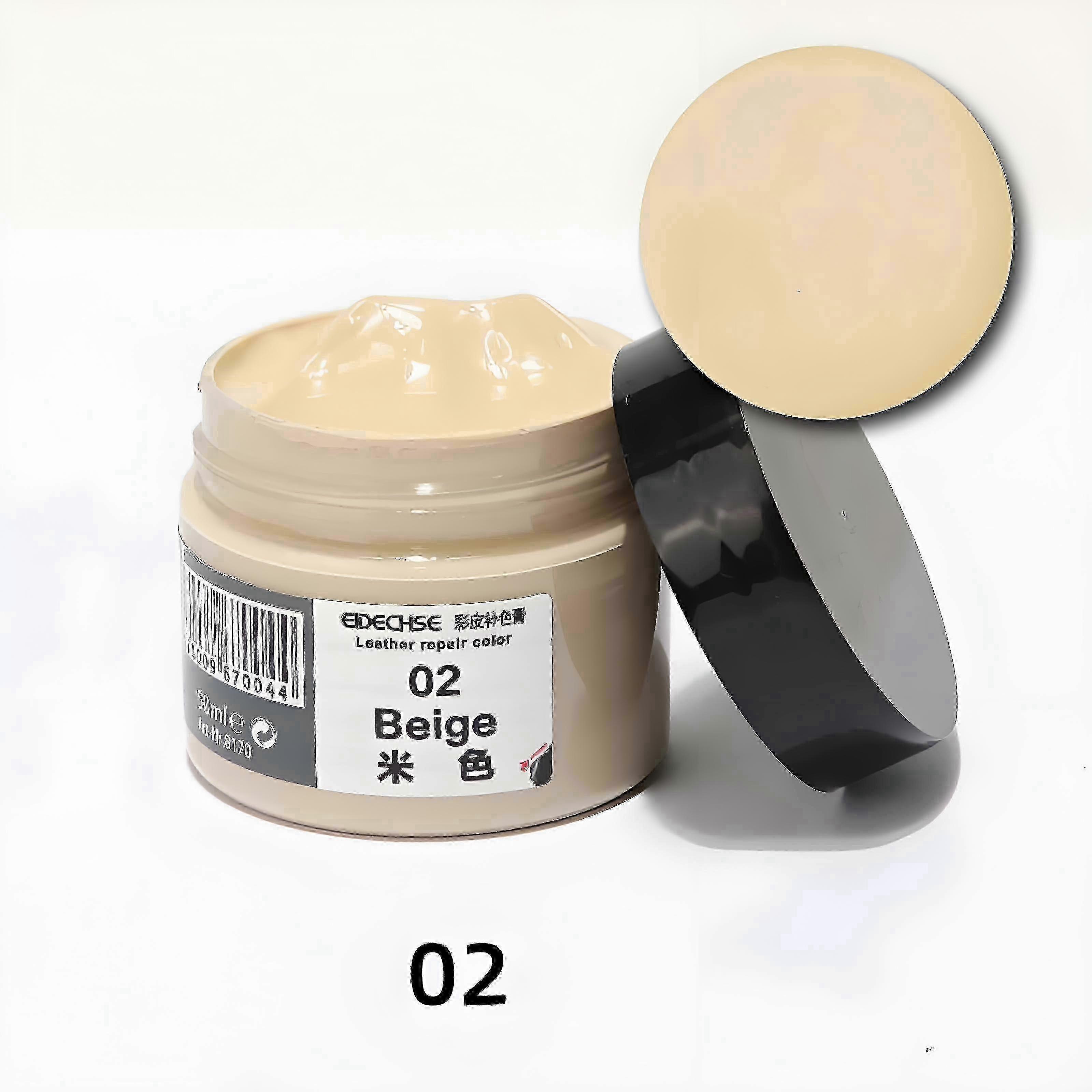 50ml Leather Repair Cream Filler Compound Leather Restoration For Shoe CarSeat Sofa Coats Holes Scratch Crack Restore Repair Color AA