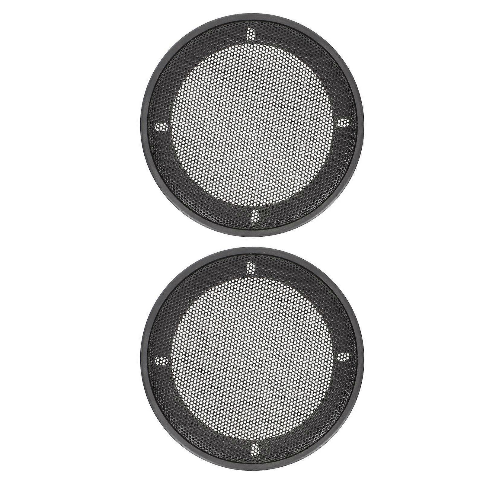 2Pcs Replacement Sub-woofer Net Covers Protection Net Covers For Speaker