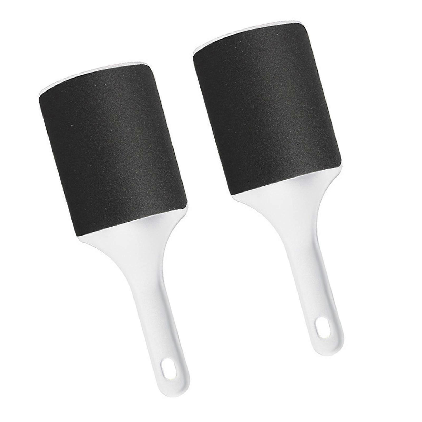 Efficient Foot File For Thick Skin Removal Safe Home Pedicure Tool With Comfortable NonSlip Handle  White