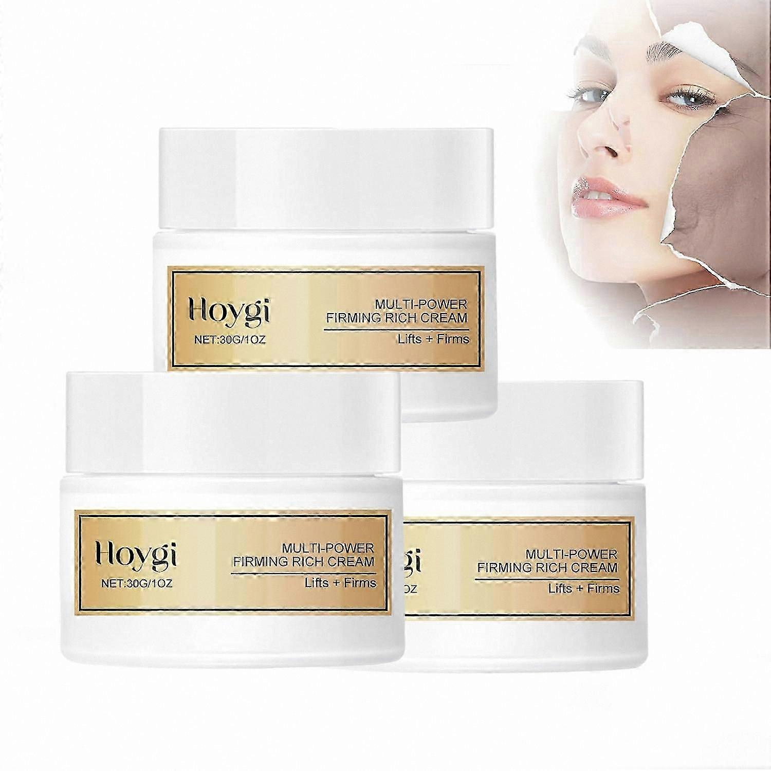 Rich Firming Cream for Dry Skin, Anti-Aging Wrinkle Reduction Formula, Deep Hydration and Skin Rejuvenation Solution