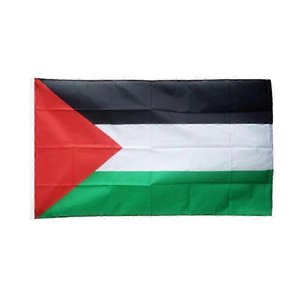 Palestine national flag 90x150cm durable embroidered polyester fabric