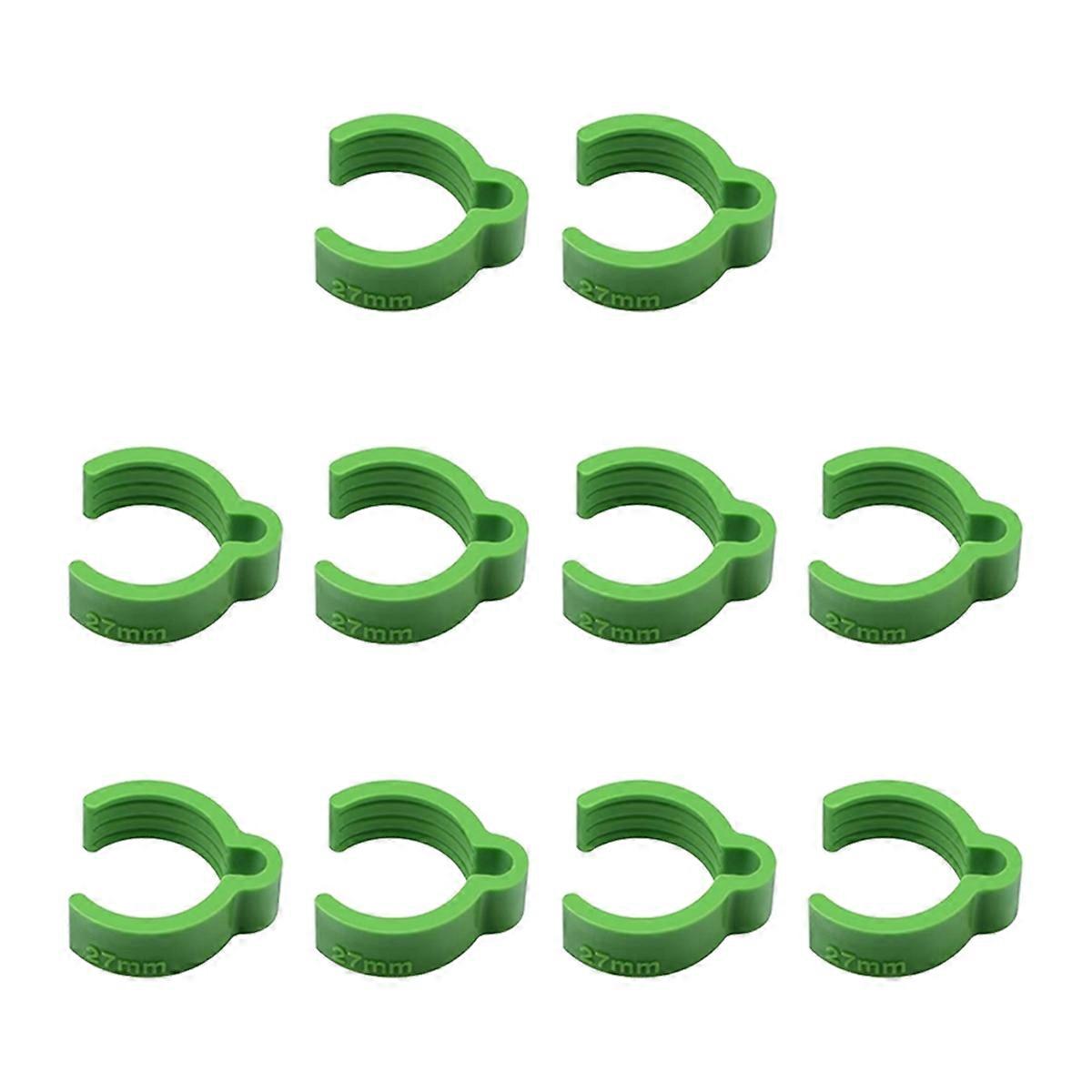 Coiled Hose Clips for 27mm Hoses 10 Pcs