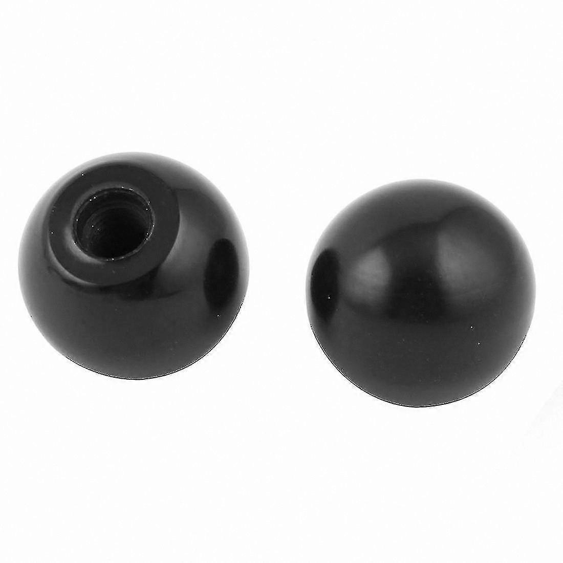 Furniture Handle Knobs, 2 Pack 32mm Tall 35mm M10 Threaded Plastic Ball Grip
