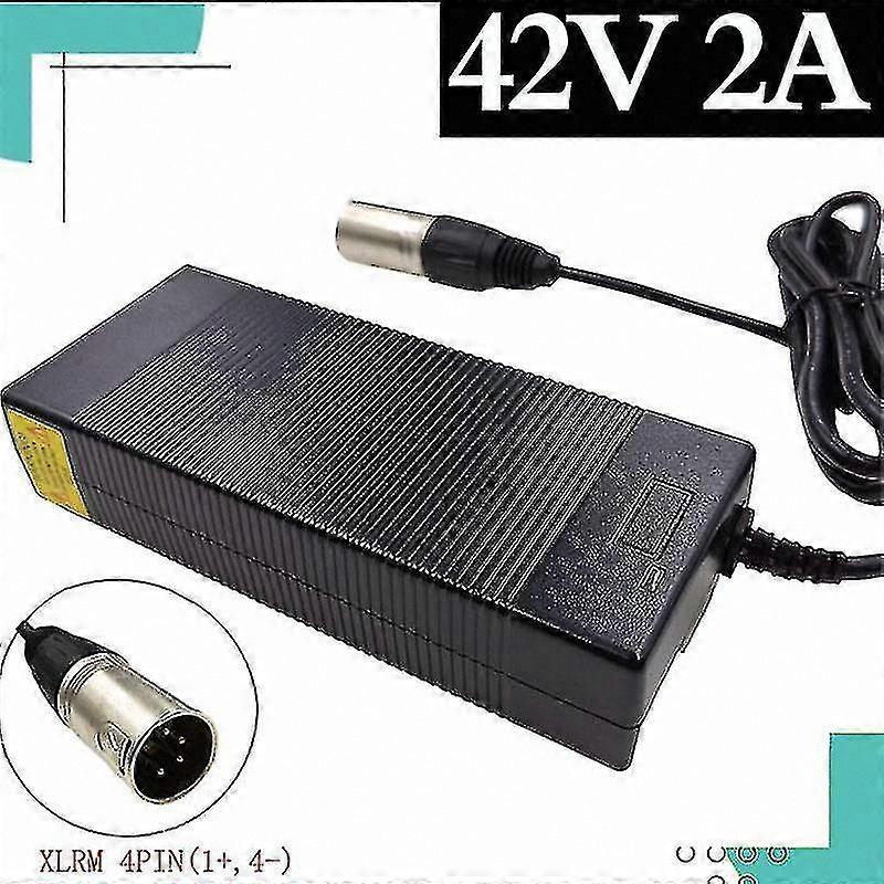 Θύρα φόρτισης 42V 2A με υποδοχή XLR 4 ακίδων για ηλεκτρικά ποδήλατα μπαταριών λιθίου 36V 10S