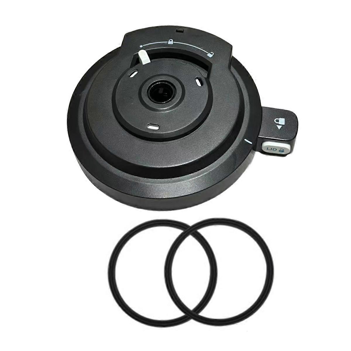 Outer Bowl Lid with Sealing Ring for NC700/ NC701 Ice Cream Maker Replacement Reusable Cream Bowl L