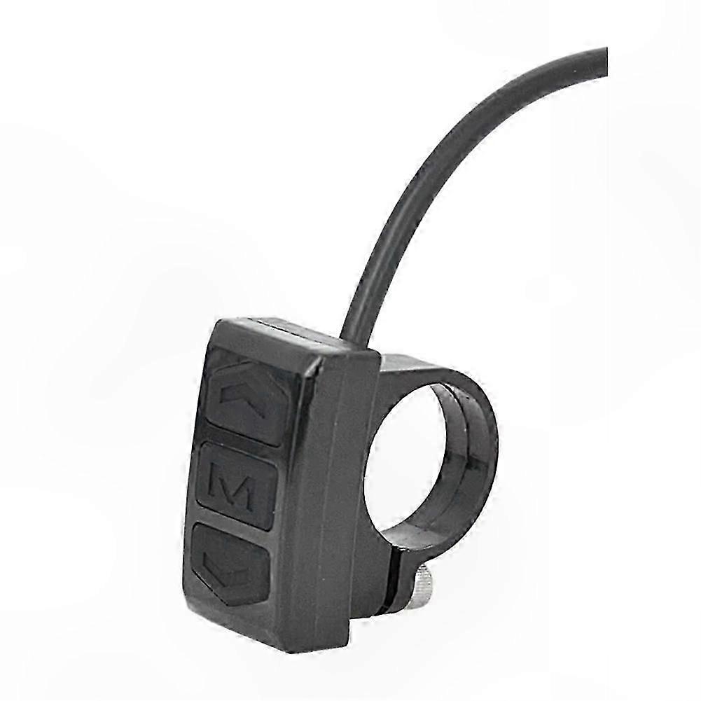 Handlebar Mount Control Button for Electric Bikes with LCD Display Compatibility