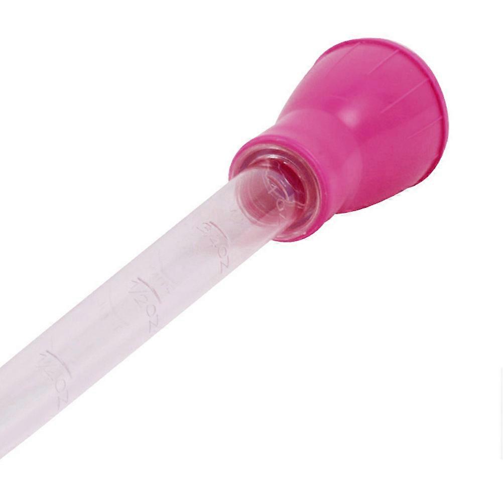 Aquarium Manual Clean Pipette for Fish Tank Waste Remover Tool Pink 50ml