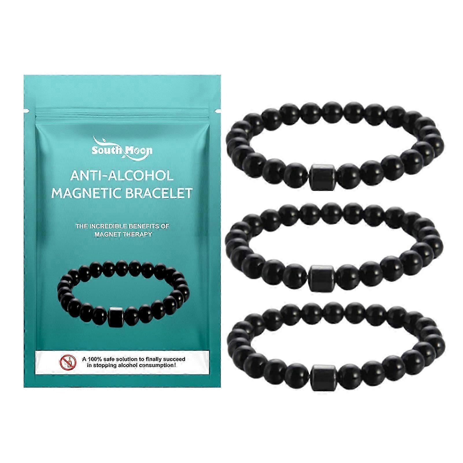 anti-alcohol bracelet with magnetic therapy