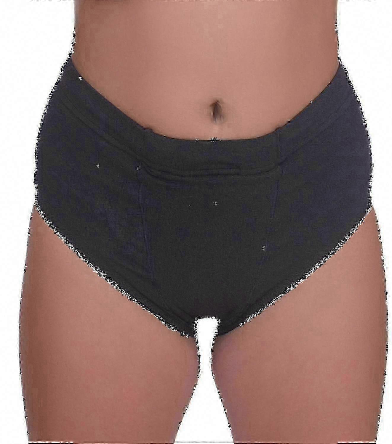 Ab-Vulvar Varicosity and Prolapse Support Brief with Groin Compression Bands - 521