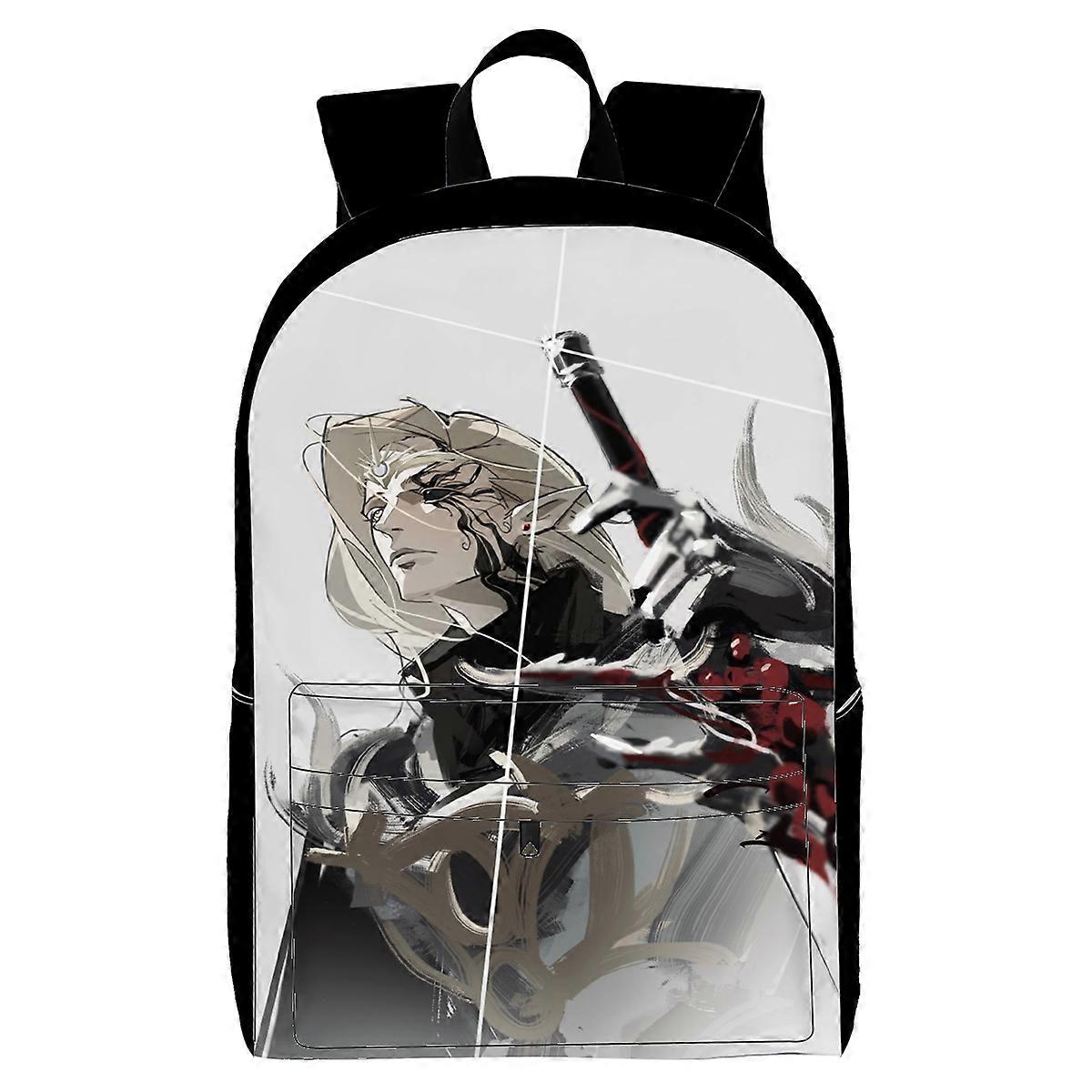 Travel Laptop Backpack, Fits 15.6 Inch Notebook, Durable Daypack with Multiple Compartments for Students Business Work U2921