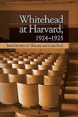 Whitehead at Harvard 19241925