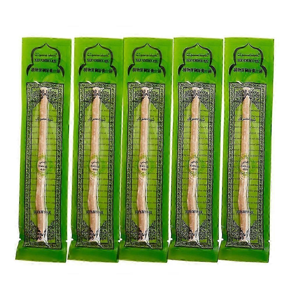 Natural Miswak Teeth Cleaning Sticks, Pack of 3, 5, or 10