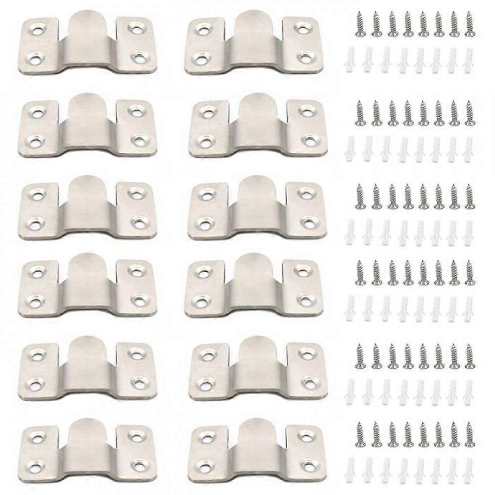 Stainless steel furniture mounting bracket, connecting element for bed frame