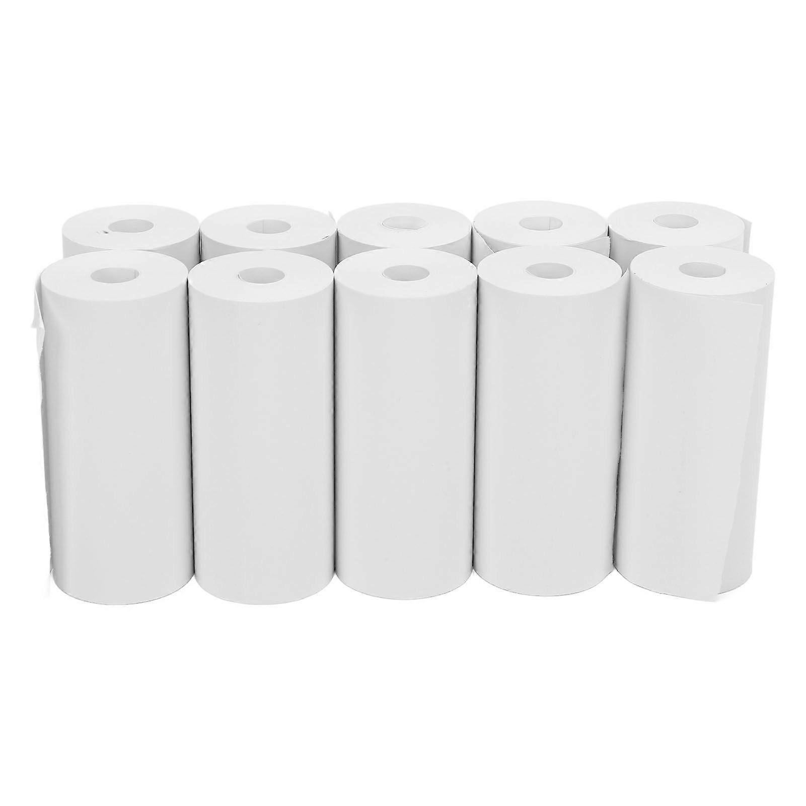 10 Rolls Instant Camera Print Paper 57x25mm Thermal Print Paper for Refill Spare Accessory