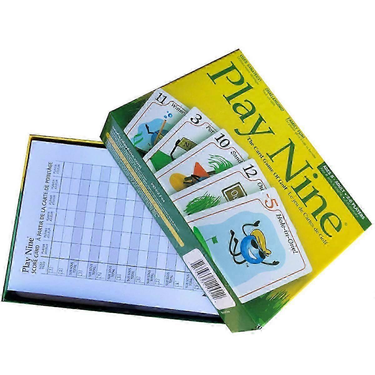 Play Nine Card Game, Fast Paced Card Game, Variety of Gameplay, Funny Card Games for All Ages Fun