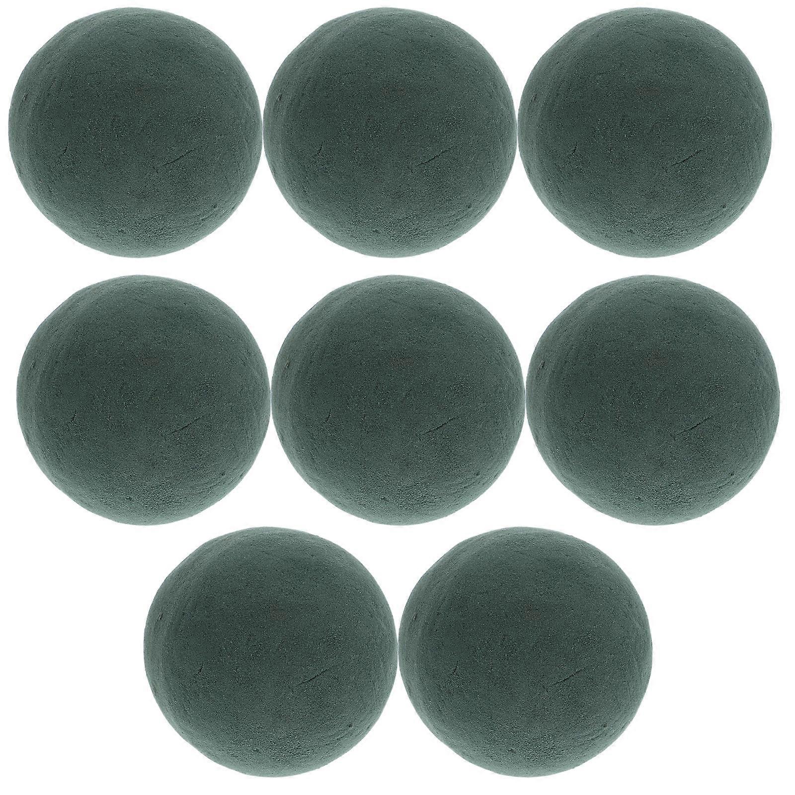 Floral Foam Sphere Blocks for Wet Flower Arrangements 32Pcs Olive Green Foam