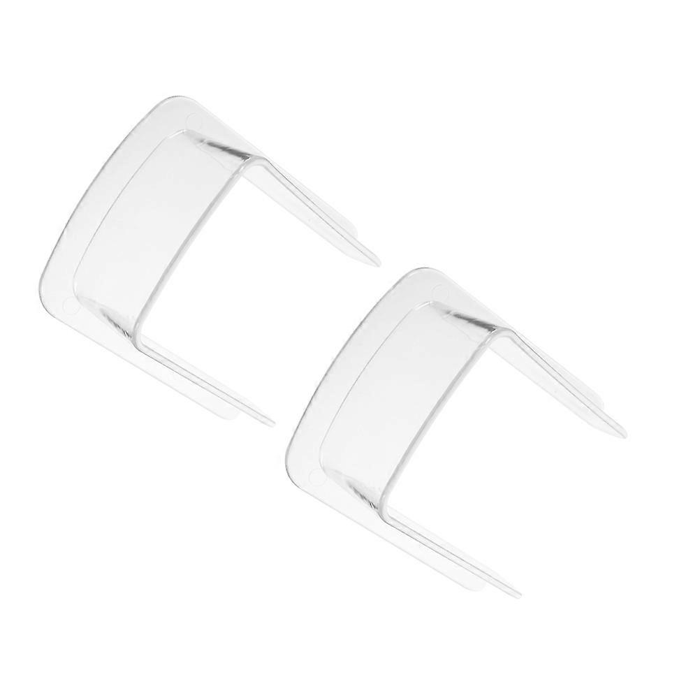 Waterproof Cover for Brush Card Machine Attendance Device 2Pcs Transparent