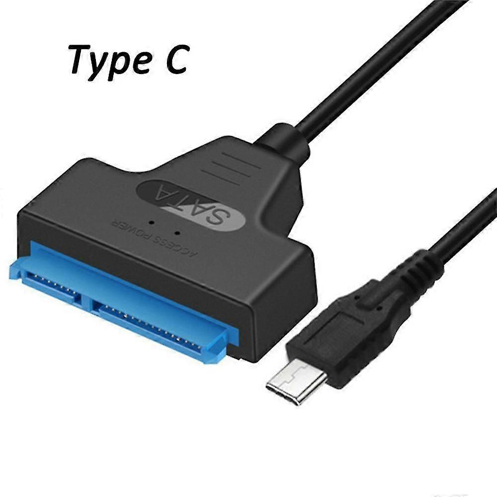 USB 3.0 To SATA 22pin Hard Drive Adapter Cable SATA To USB 2.0 Type C Converter External 2.5in HDD SSD Hard Disk Driver Data Transfer Adapter