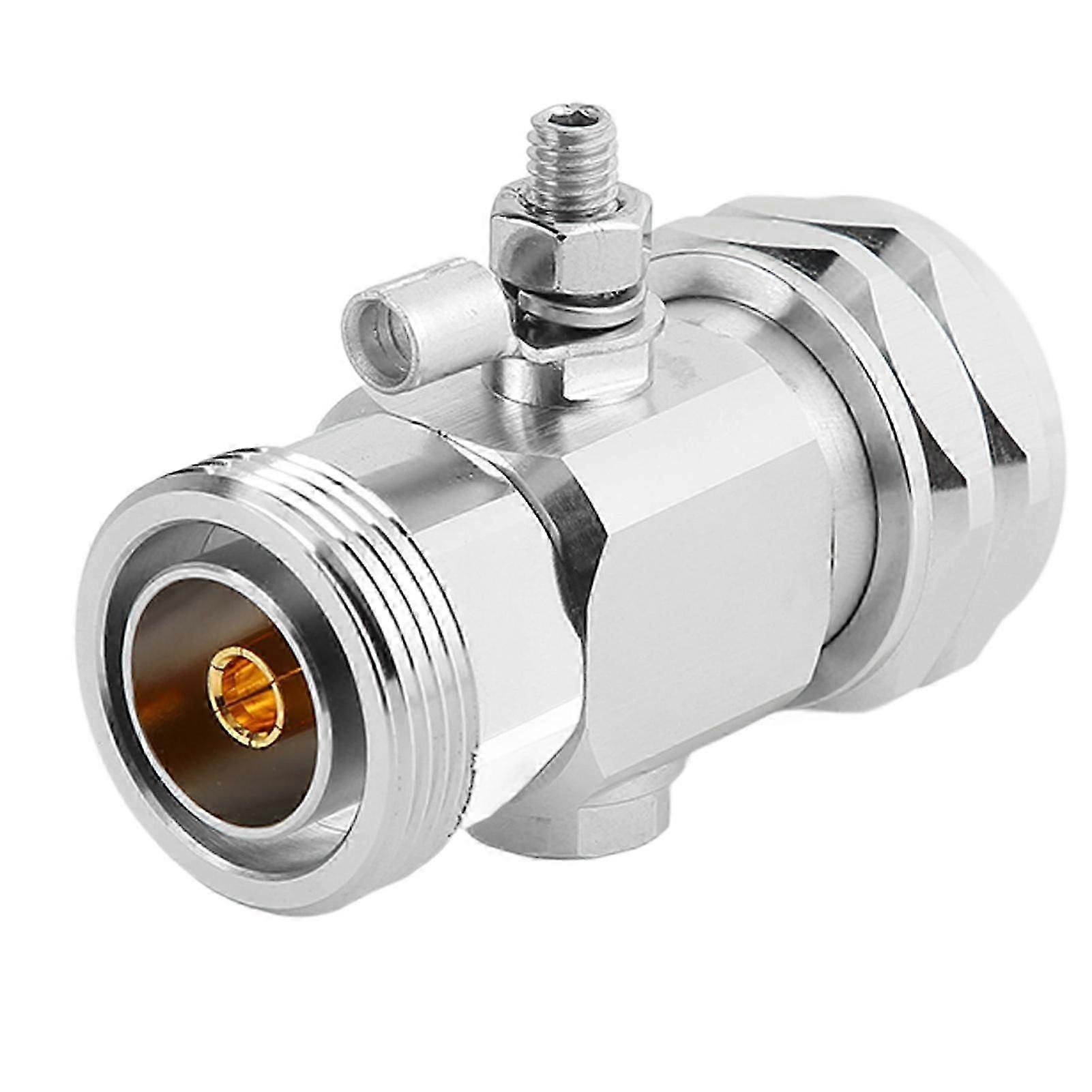 UHF Lightning Arrestor Male to Female Coaxial Lightning Surge Protector for CB HAM Radio 2 Way Base Station