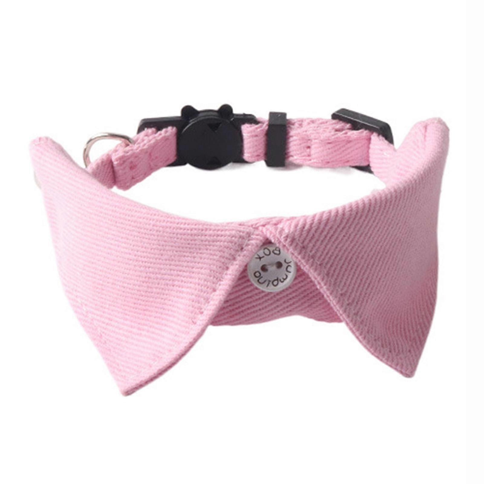 Bow-Tie Collar for Dogs, Comfortable Adjustable Cat Collar with Bowknot Charming Distinguished