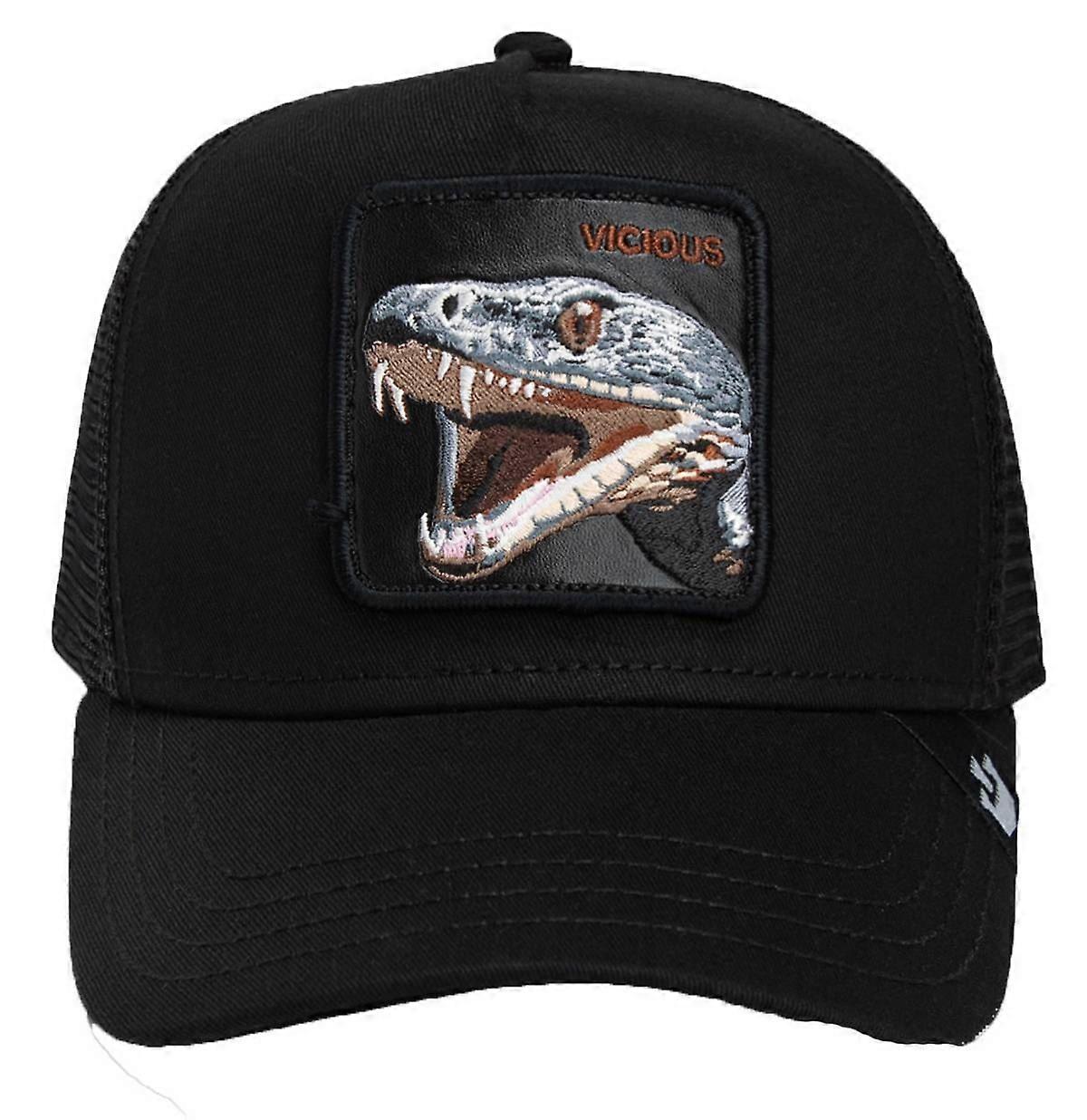 Goorin Bros The Vicious Snake Trucker Hat - Black