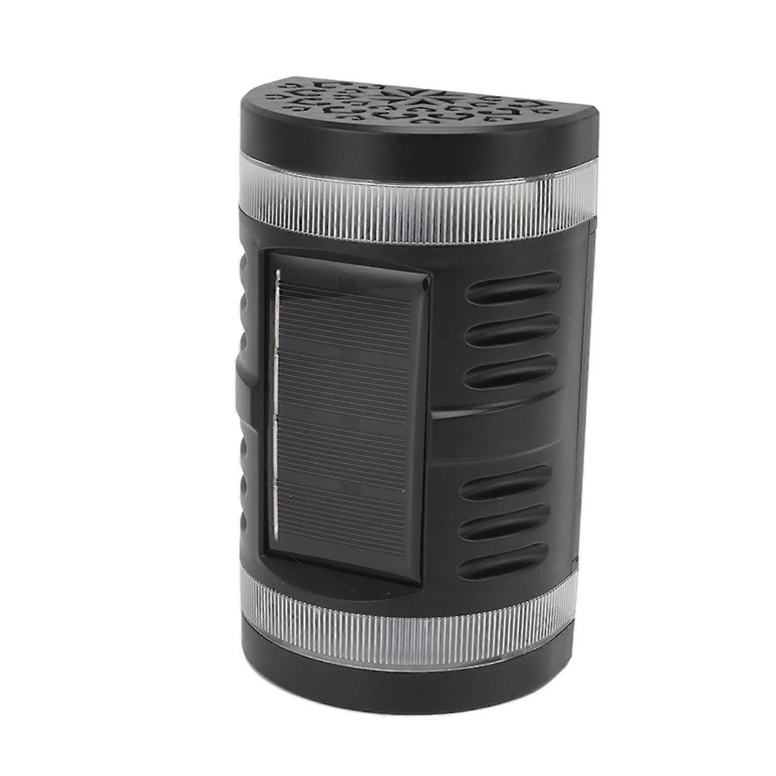 Solar Wall Light LED Decorative Wall Lamp Upper Lower Hollow Pattern Wall Lamp White Light 2025