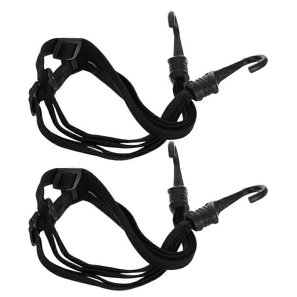 Rubber Motorcycle Straps For Tying Down Items 4 Pcs Elastic Luggage Binding Strap Designed For Offroad Use