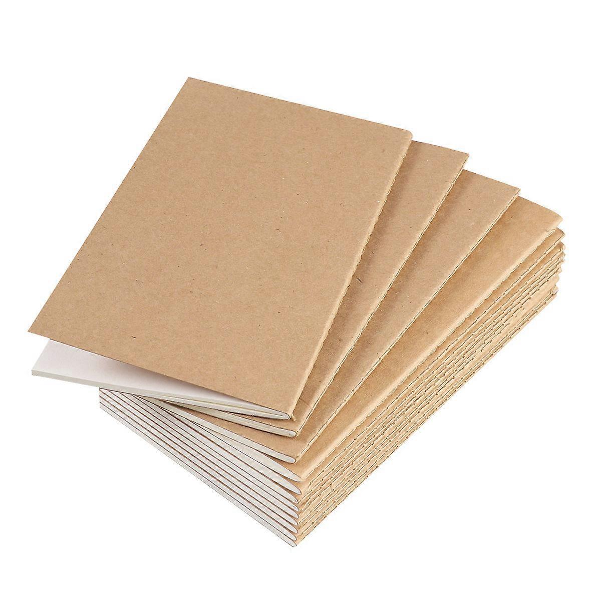 Drawing Notepad Kraft Paper Notebook for Travel Journal 24Pcs Multi Color Blank