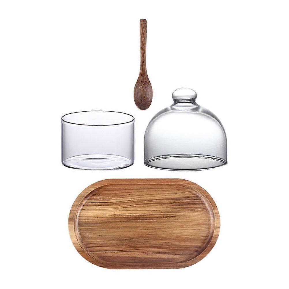 Beverage Tray Wooden Food Tray for Storage 8Pcs Multi