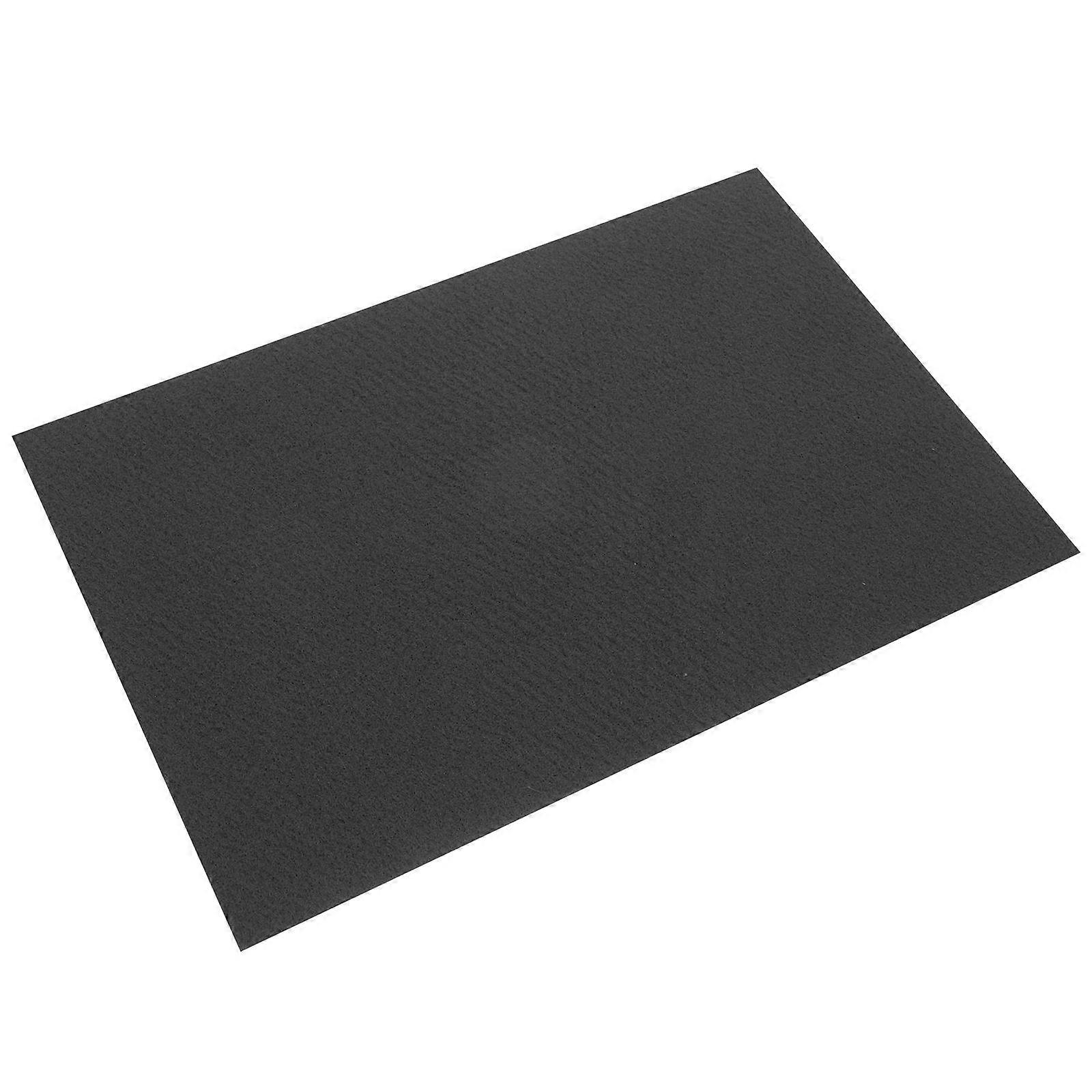 High Temperature Resistance Carbon Felt Blanket For Industrial Welding And High Temperature Environments Black 5Pcs