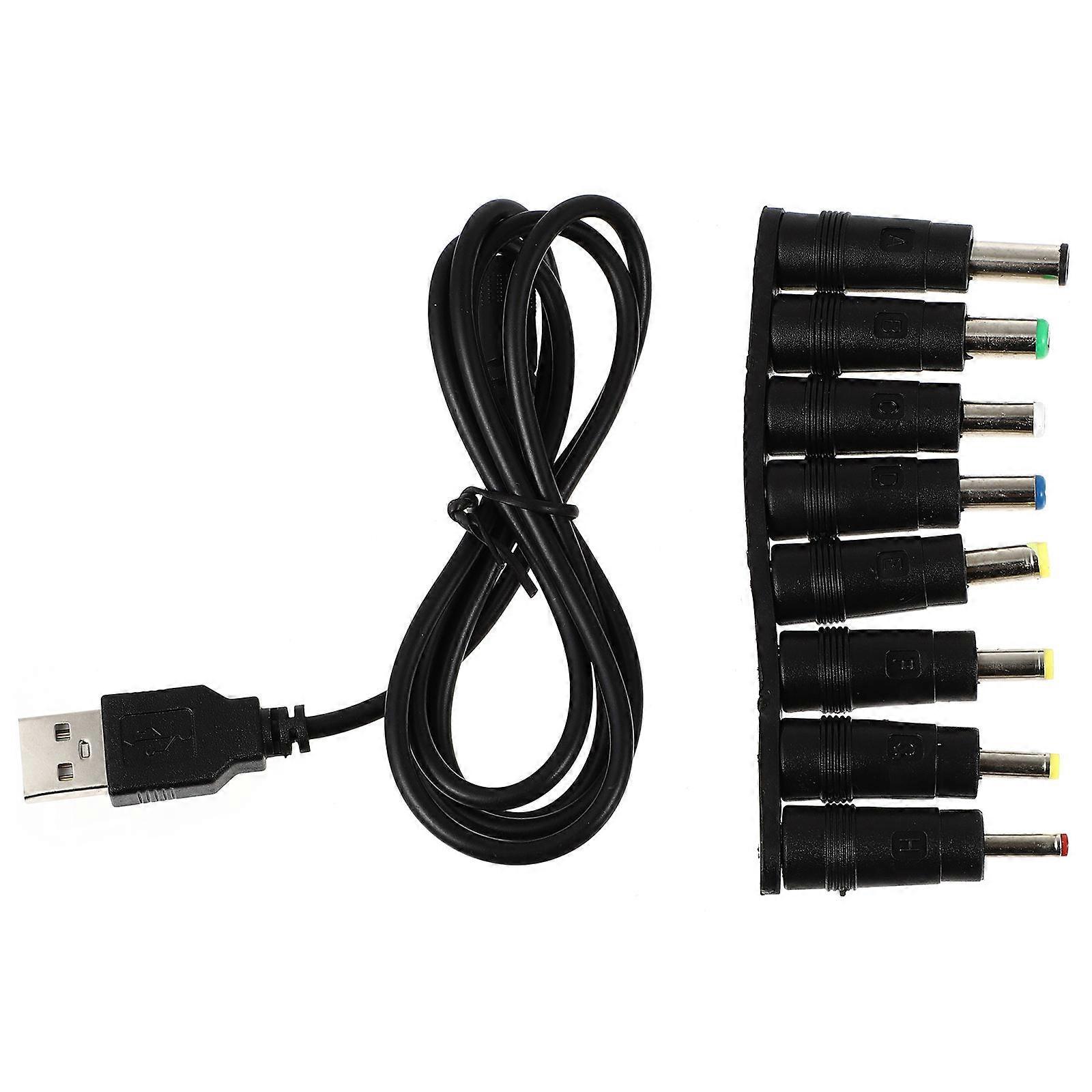 USB to Dc Power Cable Adapter for Multipurpose Charging 2Sets