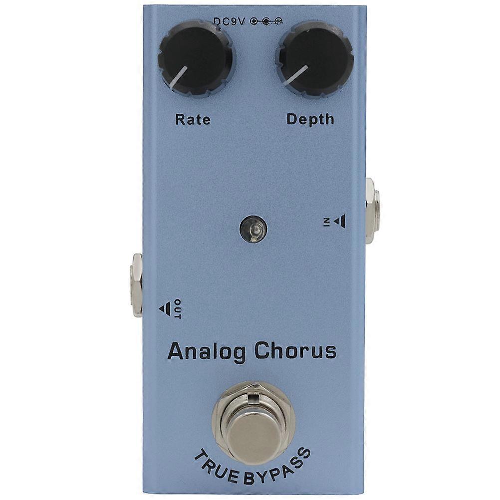 Metal Guitar Effects Analog Delay Pedal with 5Pcs Electric Guitar Single Type
