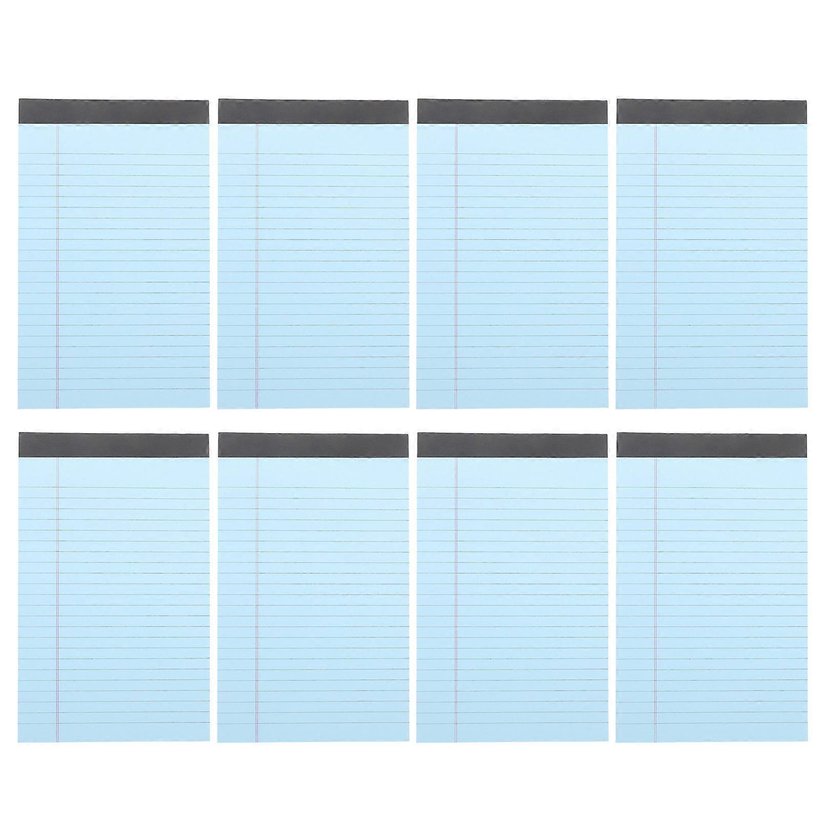 16 Pcs Rectangular Legal Pad A5 Notebook Perfect For Activity Planning And Scheduling In Office School Home Environments 20.30X12.70X0.60CM