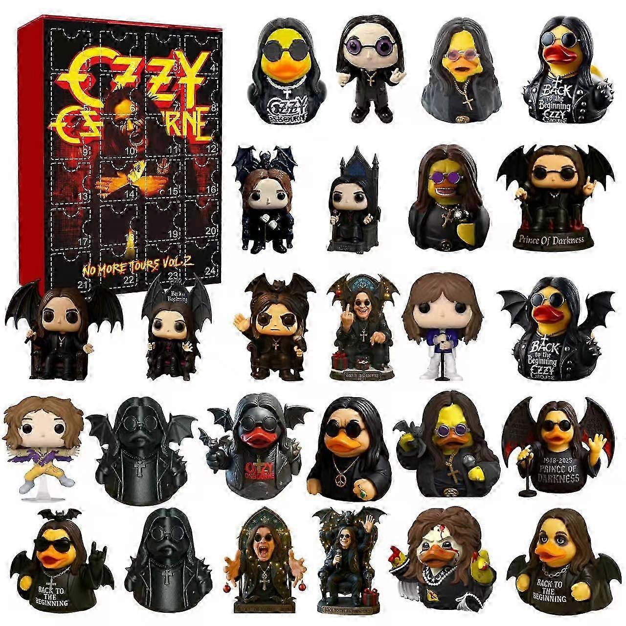 Ozzy Osbourne Halloween countdown blind box cute Ozzy Osbourne shape acrylic pendant ornaments
