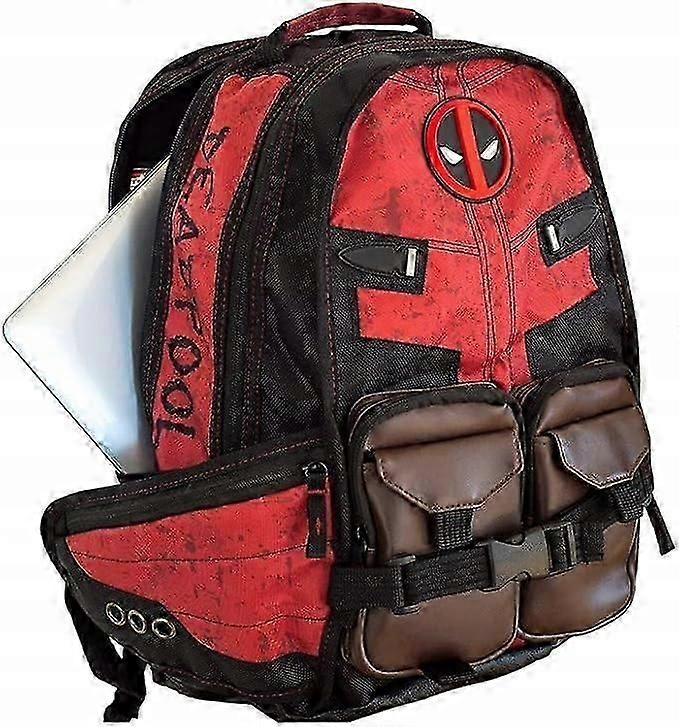 School Backpack Satchel Deadpool Super Hero School Bag Backpack 47cm