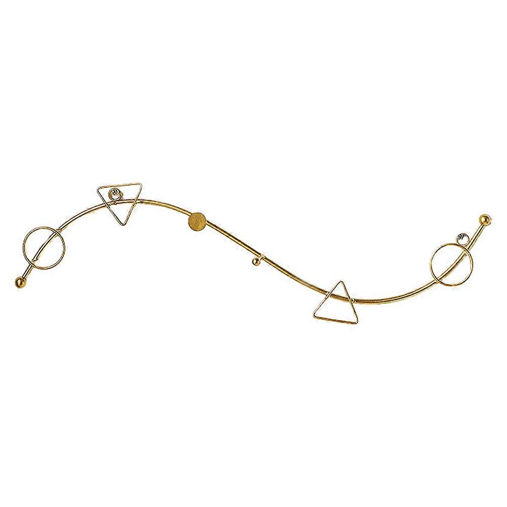 Wall-Mounted Hanger Clothes Hook for Home 3Pcs Nordic Style Golden Hook