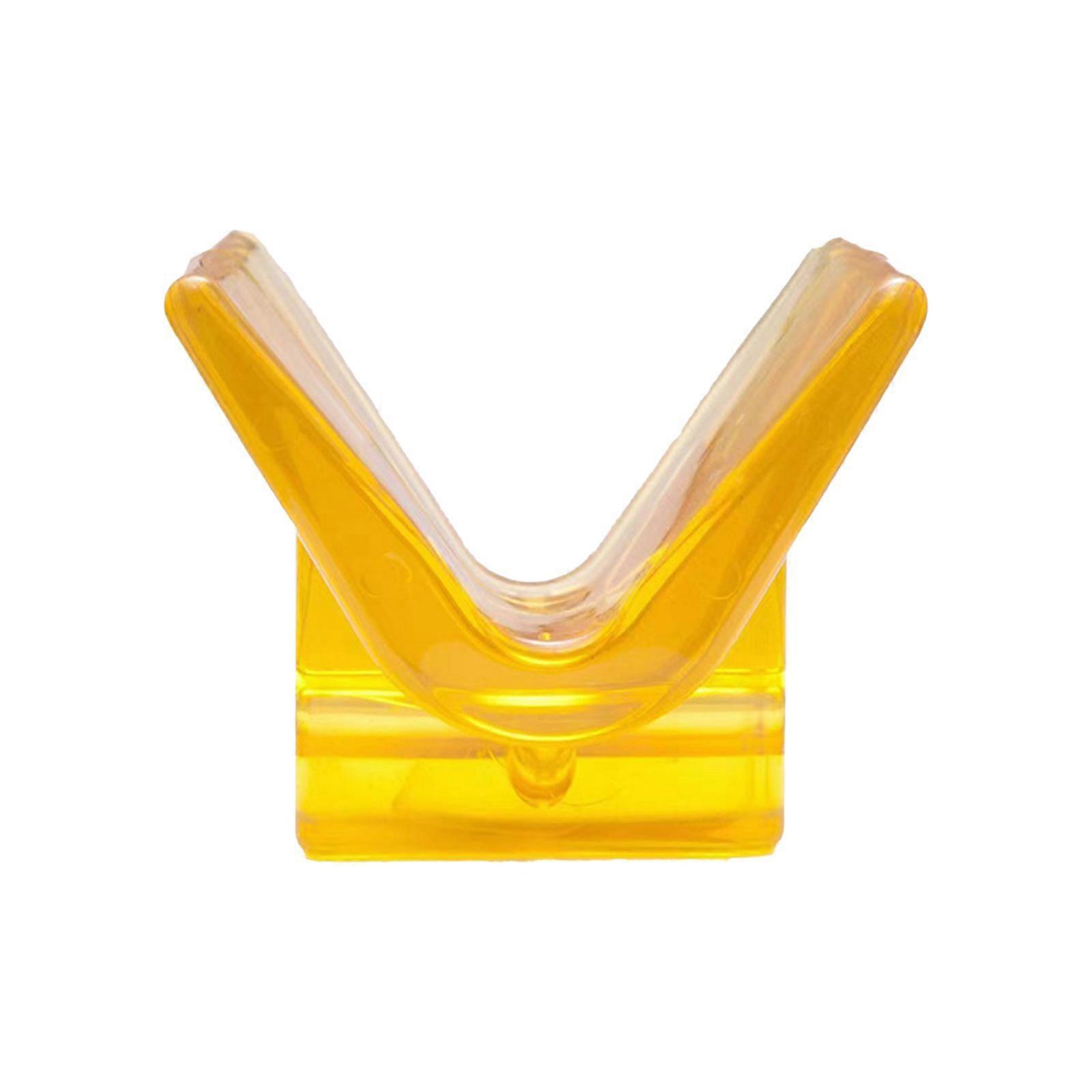 Boat Trailer Tie Down V Bow Stop Fits 3.94'' Bracket Non Marking Sturdy