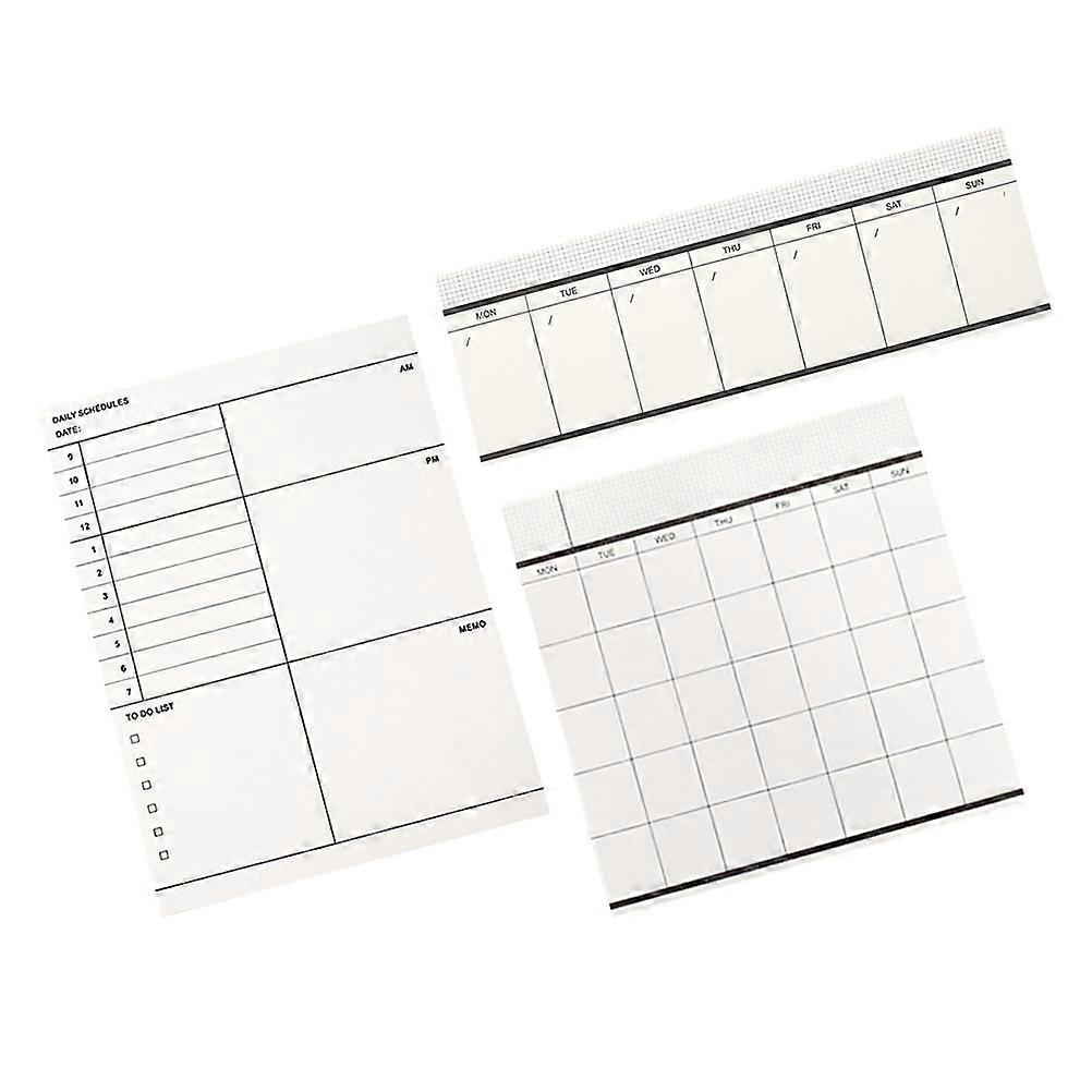 Task Planner Multi-Function Office Note Pad for Scheduling 15Pcs