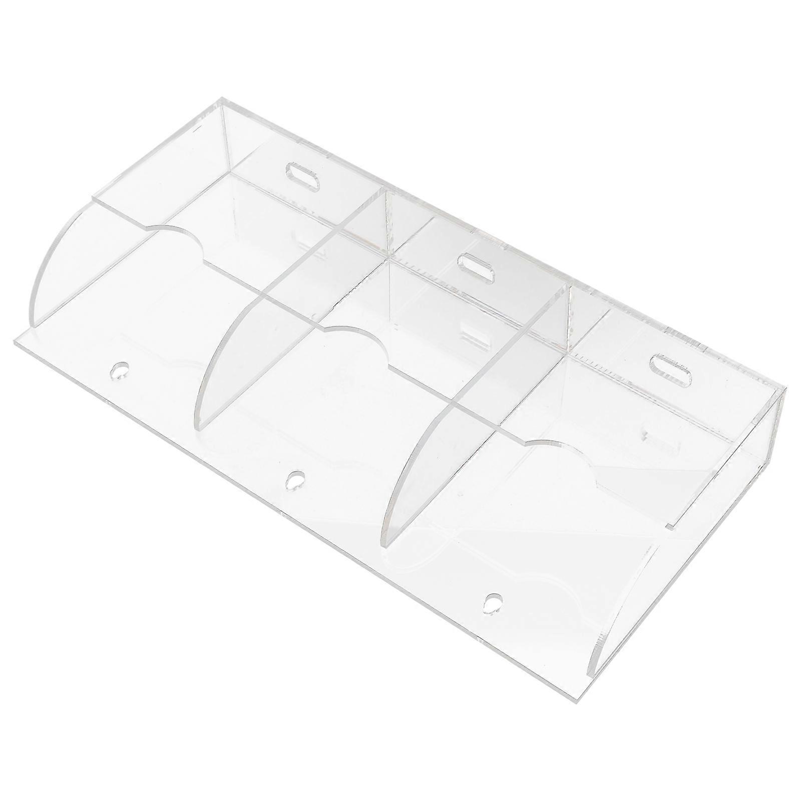 3-Slot Remote Control Holder Rack Compatible With Air Conditioner And TV Remotes In Space-Saving Design For Home Office Use 2 Pcs