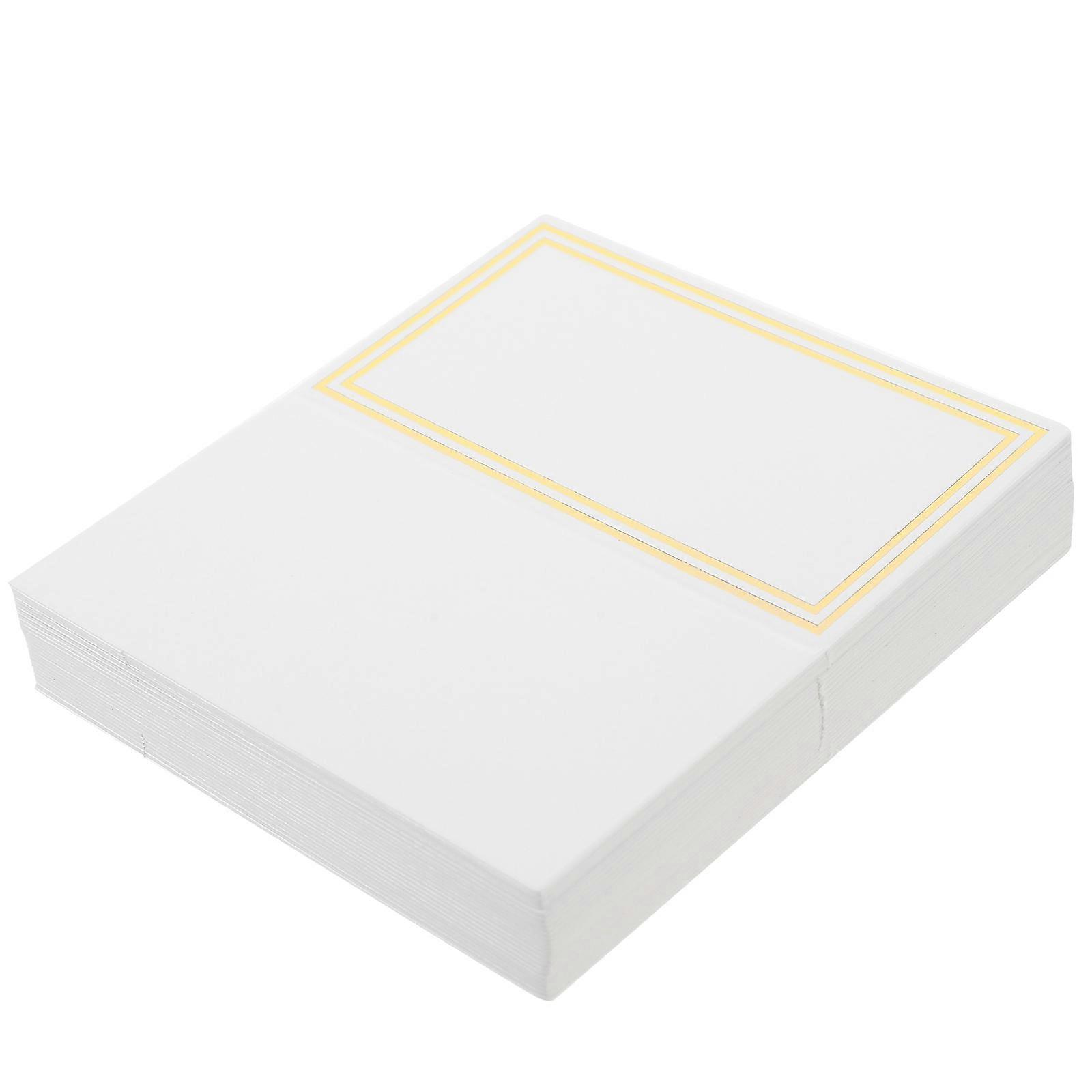 Tented Table Number Display Cards For Party Attendees Wedding Decor 100 Pcs