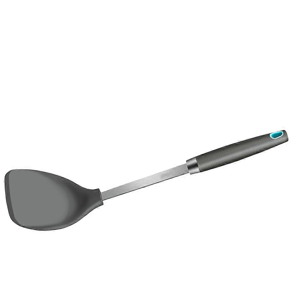 Silicone Spatula Cook Spatula for Cooking 2Pcs Silver Kitchen Tool